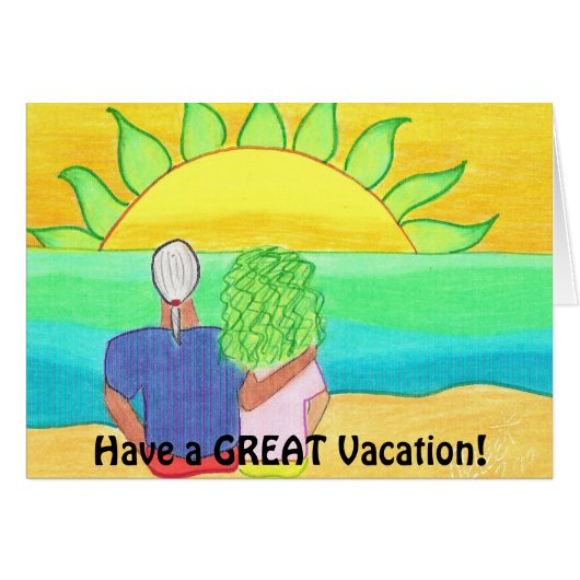 Have a GREAT Vacation! Cards (Front Horizontal)