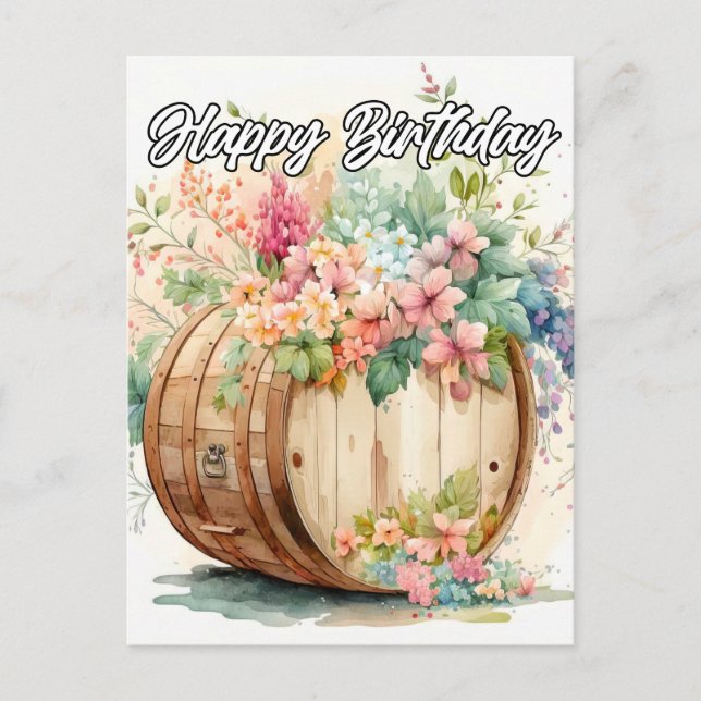 Have A Happy Birthday Postcard (Front)