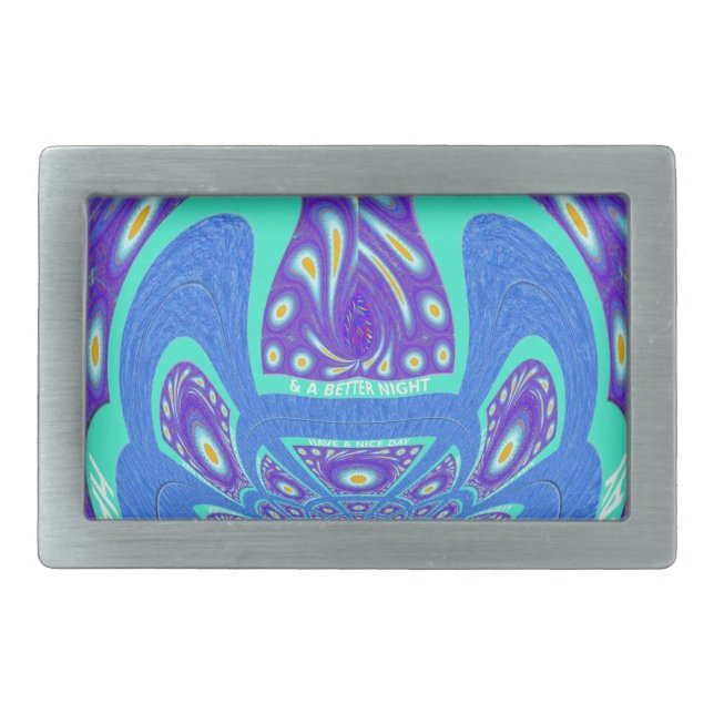 Have a Happy Day Belt Buckle (Front)