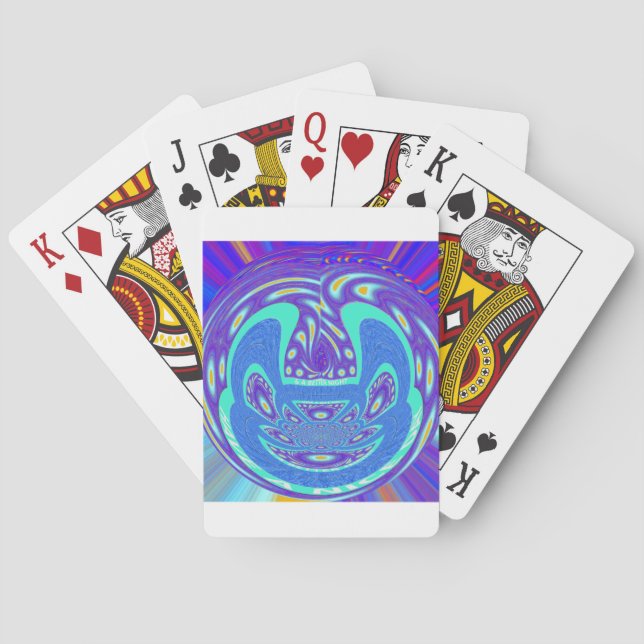 Have a Happy Day Poker Cards (Back)