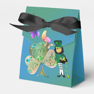 "Have a Happy St. Patrick's Day!" Leprechaun Favor Boxes