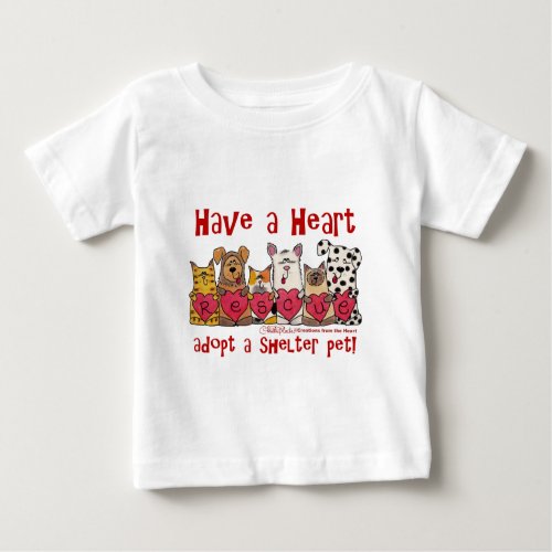 Have a Heart Baby T_Shirt