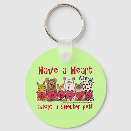 Have a Heart Keychain