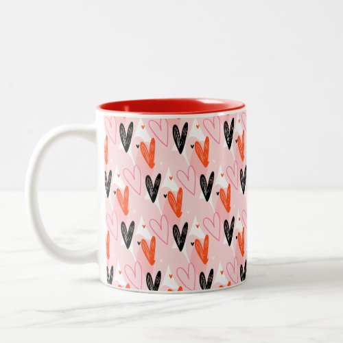 Have a heart Two_Tone coffee mug