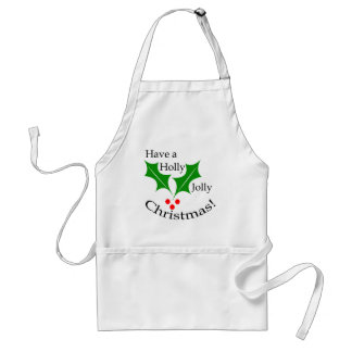 Have a Holly Jolly Christmas! Adult Apron
