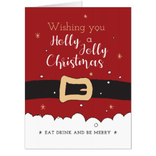 Have a Holly Jolly Christmas Art Christmas Gallery Card
