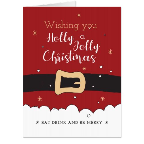Have a Holly Jolly Christmas Art Christmas Gallery Card