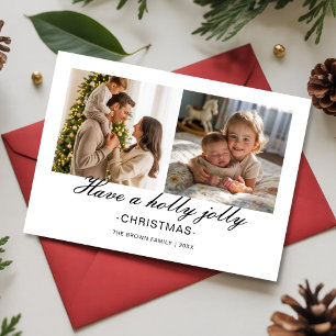 Have a Holly Jolly Christmas from Our Crazy Family Holiday Card