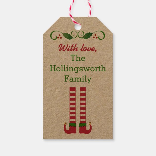 Have A Holly Jolly Christmas - Homemade Gift Tags