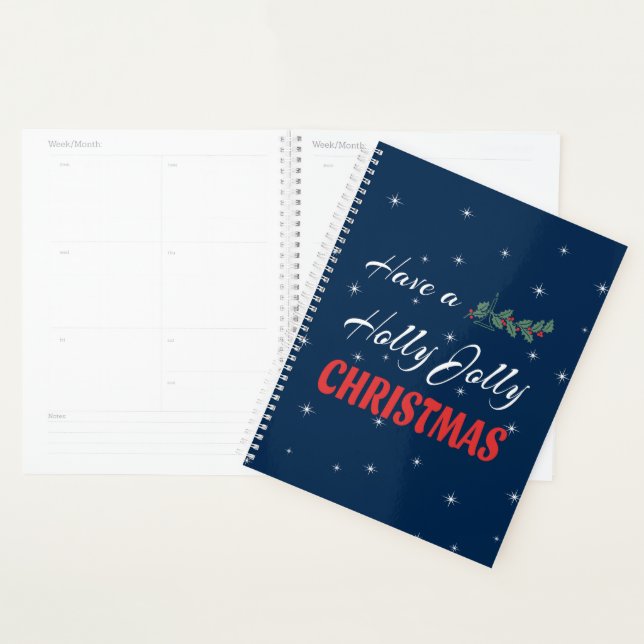 Have a Holly Jolly Christmas Planner (Display)