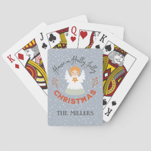 Have a Holly Jolly Christmas Poker Cards