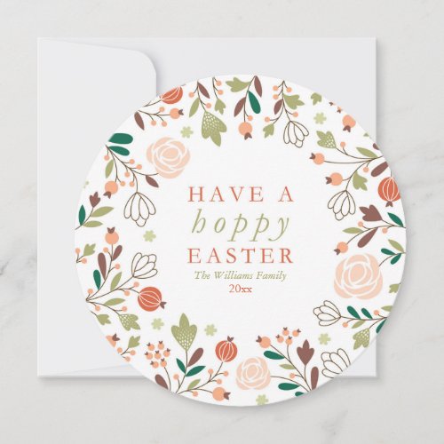 Have a Hoppy Easter Holiday Card