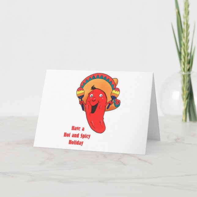 Have a Hot and Spicy Holiday Christmas (Front)