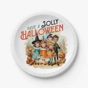 Have a jolly Halloween Paper Plates