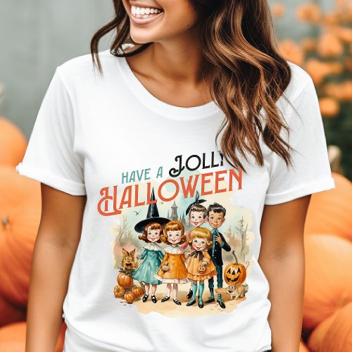 Have a Jolly Halloween Vintage T_Shirt