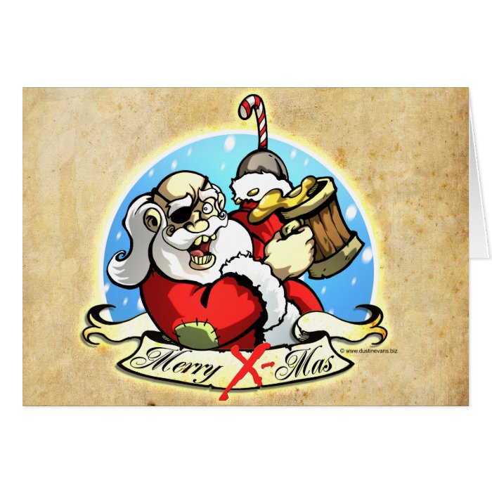Have a Jolly Roger Christmas  Cards