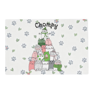 Have a little furry little Christmas Placemat