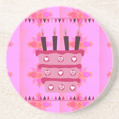 Have a Lovely Blessed Wonderful  Happy Birthday Coaster