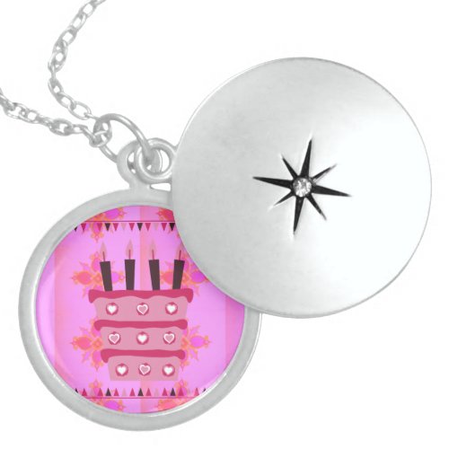 Have a Lovely Blessed Wonderful  Happy Birthday Locket Necklace