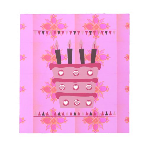 Have a Lovely Blessed Wonderful  Happy Birthday Notepad