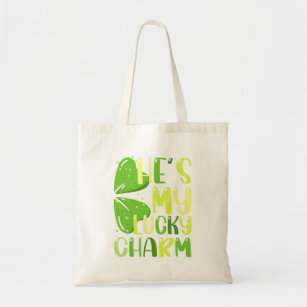 Have A Lucky Day Rainbow Lucky Charm Kids St Patri Tote Bag
