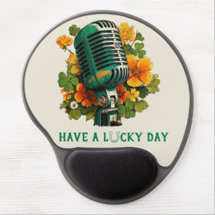 Have a Lucky Day – St. Patrick’s Music Art Gel Mouse Pad