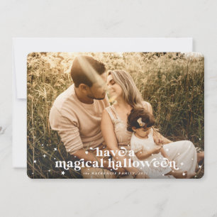 Have a Magical Halloween Photo Card