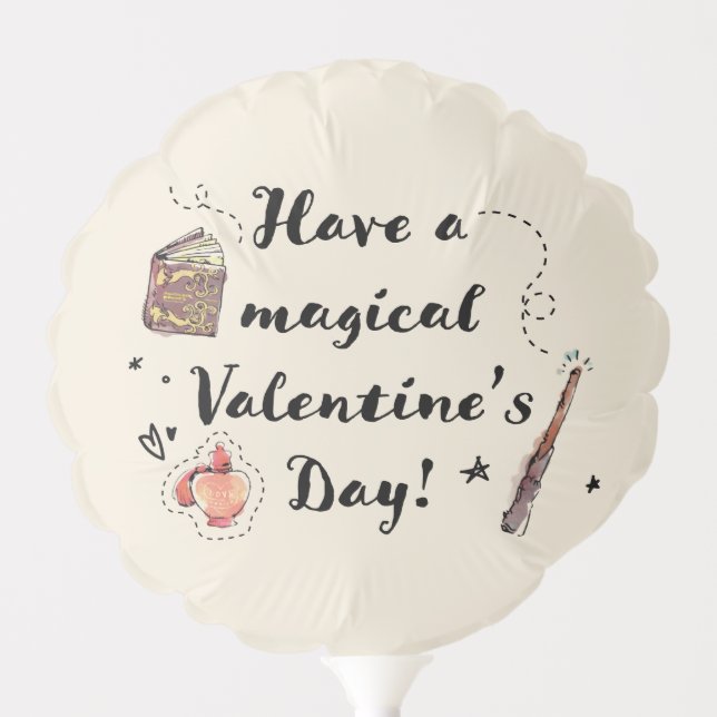 Have A Magical Valentine's Day Balloon (Front)