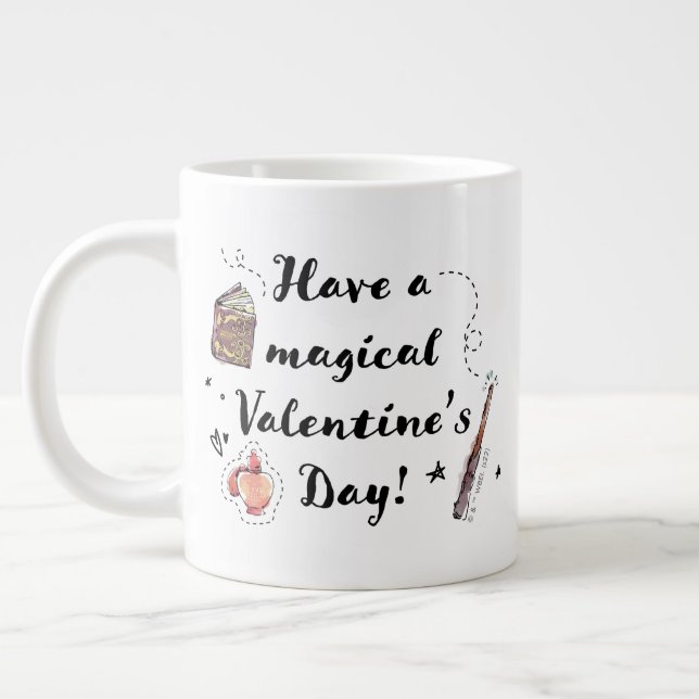 Have A Magical Valentine's Day Giant Coffee Mug (Left)