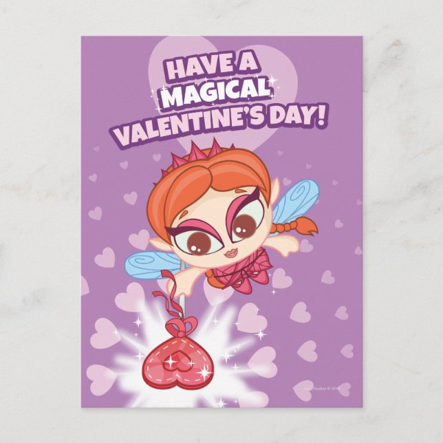 Have a Magical Valentine's Day Holiday Postcard (Front)