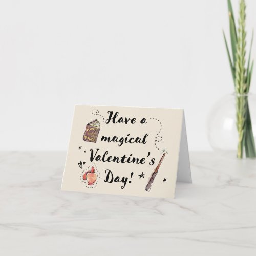 Have A Magical Valentines Day Note Card