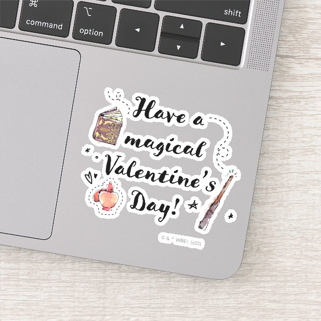 Have A Magical Valentine's Day Sticker (Detail)