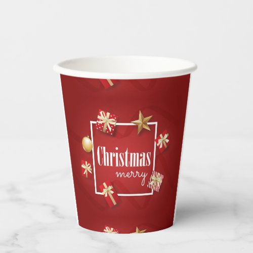 Have a Merry Christmas Paper Cups