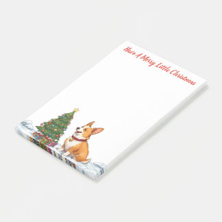 Have A Merry Little Christmas - Corgi Post-it Notes