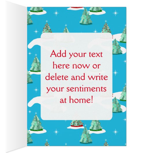 Have a Merry Little Christmas Greeting Card (Inside (Right))