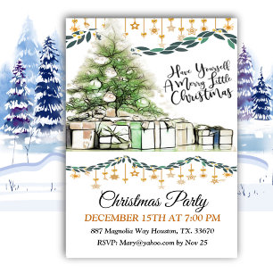 Have A Merry Little Christmas Party Invitation