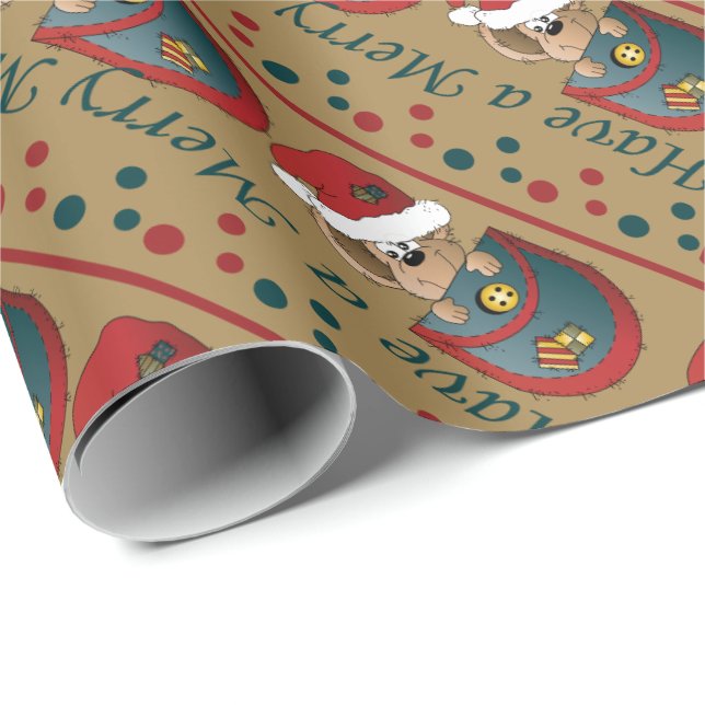 Have a Merry Mousemas | Christmas Wrapping Paper (Roll Corner)