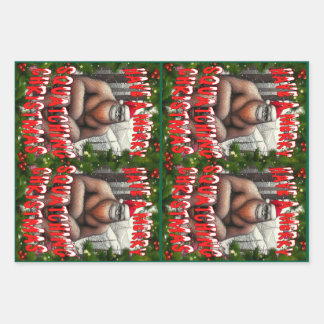 Have a Merry Squatching Christmas Wrapping Paper Sheets