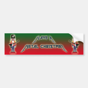 Have A Metal Christmas Bumper Sticker