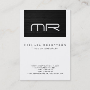 Have a Minimalist Modern Plain Printed Business Card