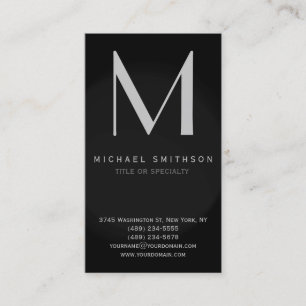 Have a Minimalist Modern Plain Printed Business Card