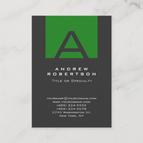 Have a Minimalist Modern Plain Printed Business Card
