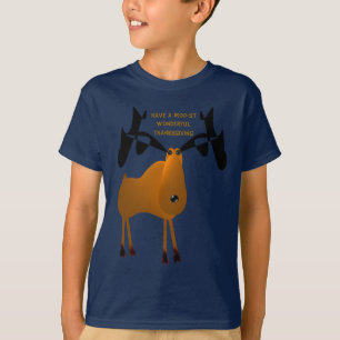 Have A  Moo-st Wonderful  Thanksgiving T-Shirt