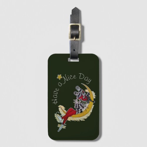 Have a Nice and Blessed Day with Gratitude Luggage Tag