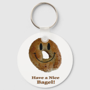 Have a Nice Bagel! Keychain