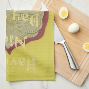 Have a Nice Day & A Better Night Framed Art Print Towel