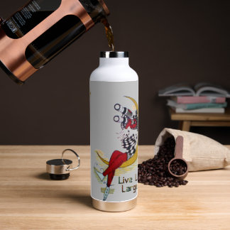 Have a Nice Day & a Better Night Live Life Large Water Bottle