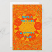 Have a Nice Day & a better Night red Design (Front/Back)