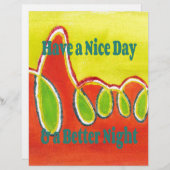 Have a Nice Day & a Better Night with gratitude (Front/Back)