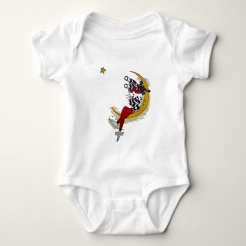 Have a Nice Day  a Better Night  Wizard Art Quote Baby Bodysuit